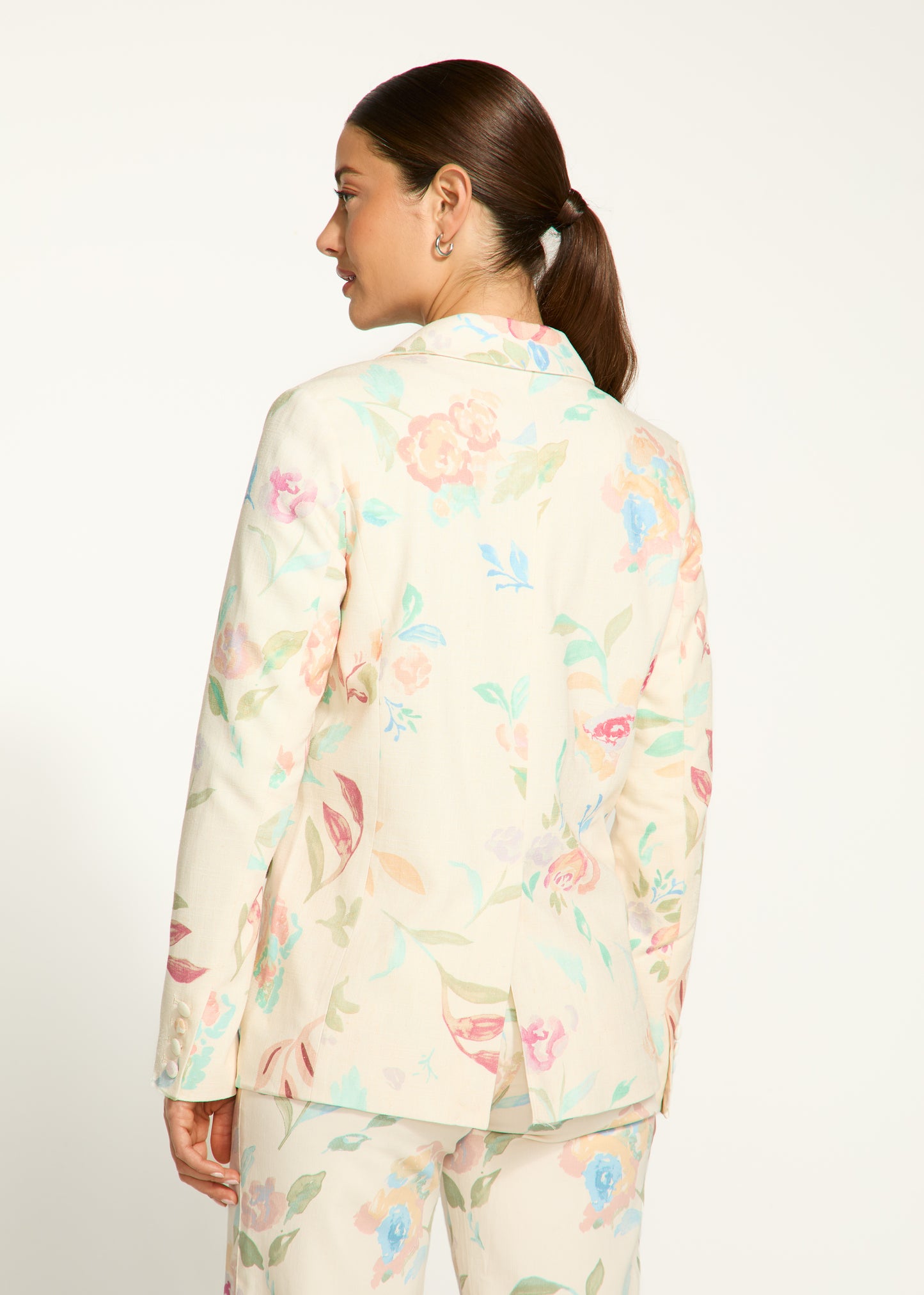 Libby Floral Print Blazer