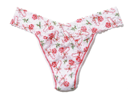 Original Rise Print Thong