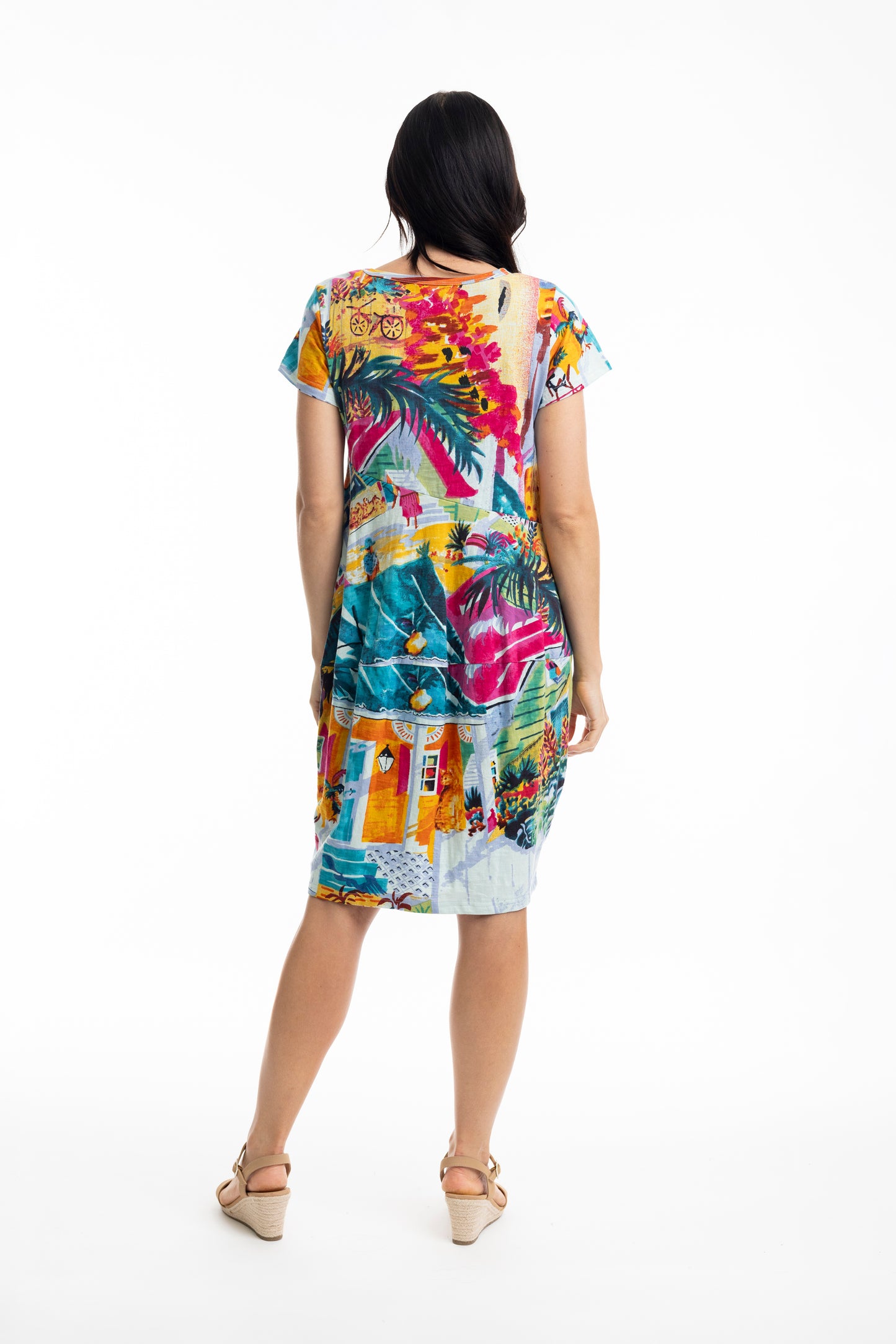 The Bubble Dress | Florida Print