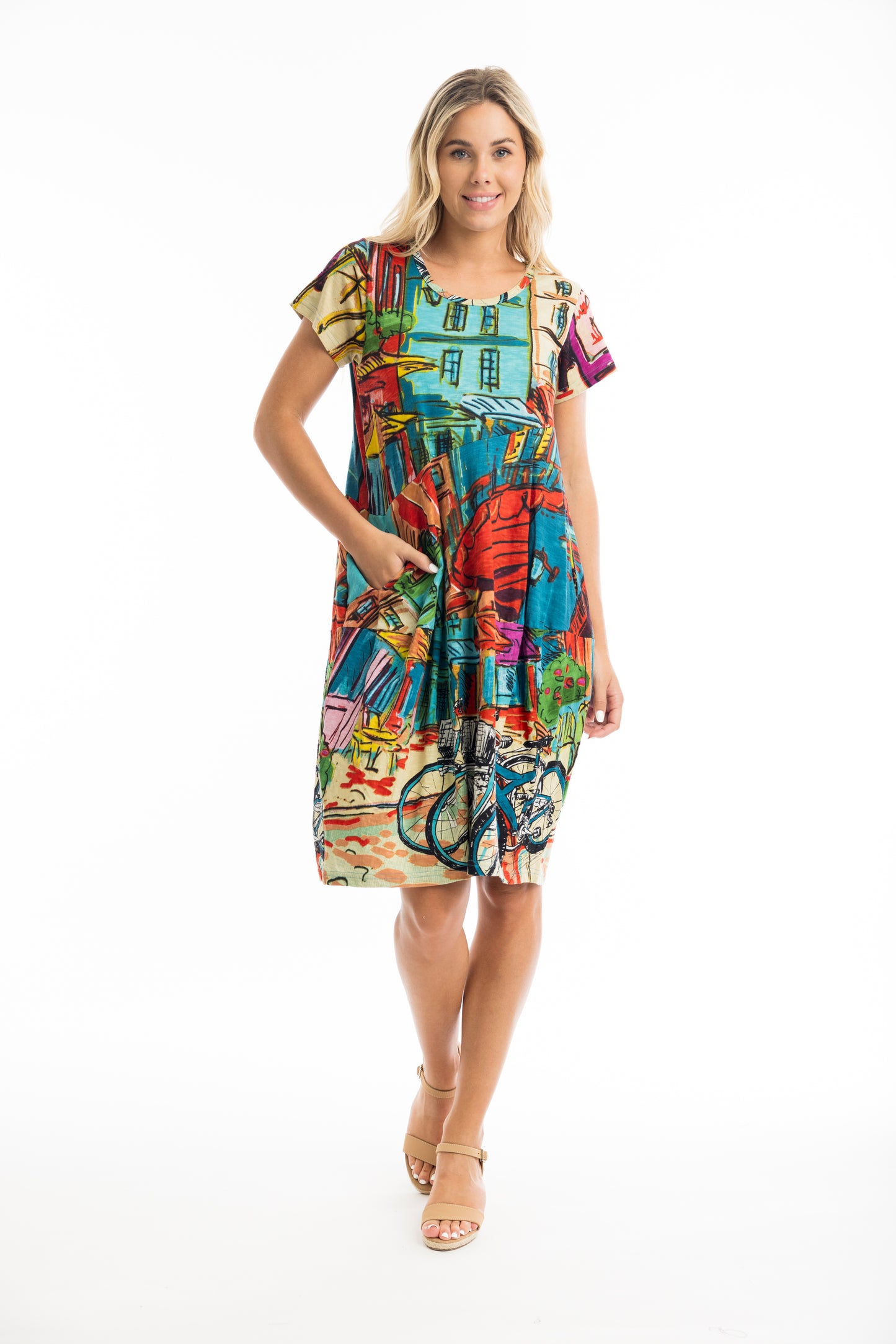 The Bubble Dress | Florida Print