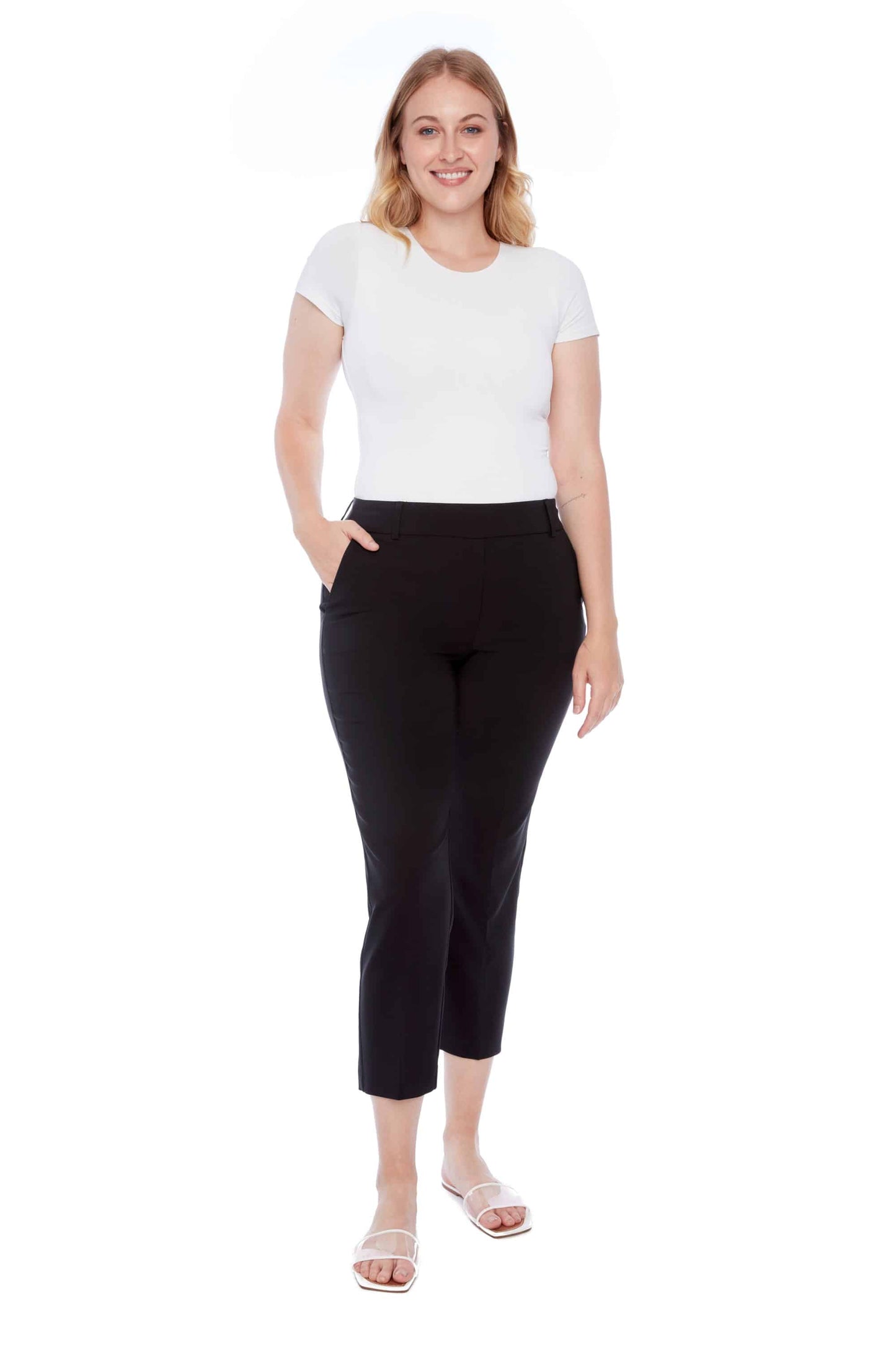 Chloe Amalfi Straight Leg Ankle Pant