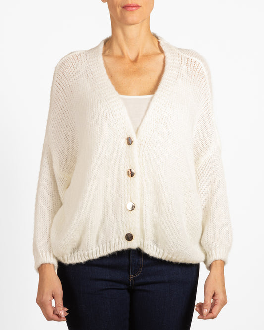 Button Front Cardigan