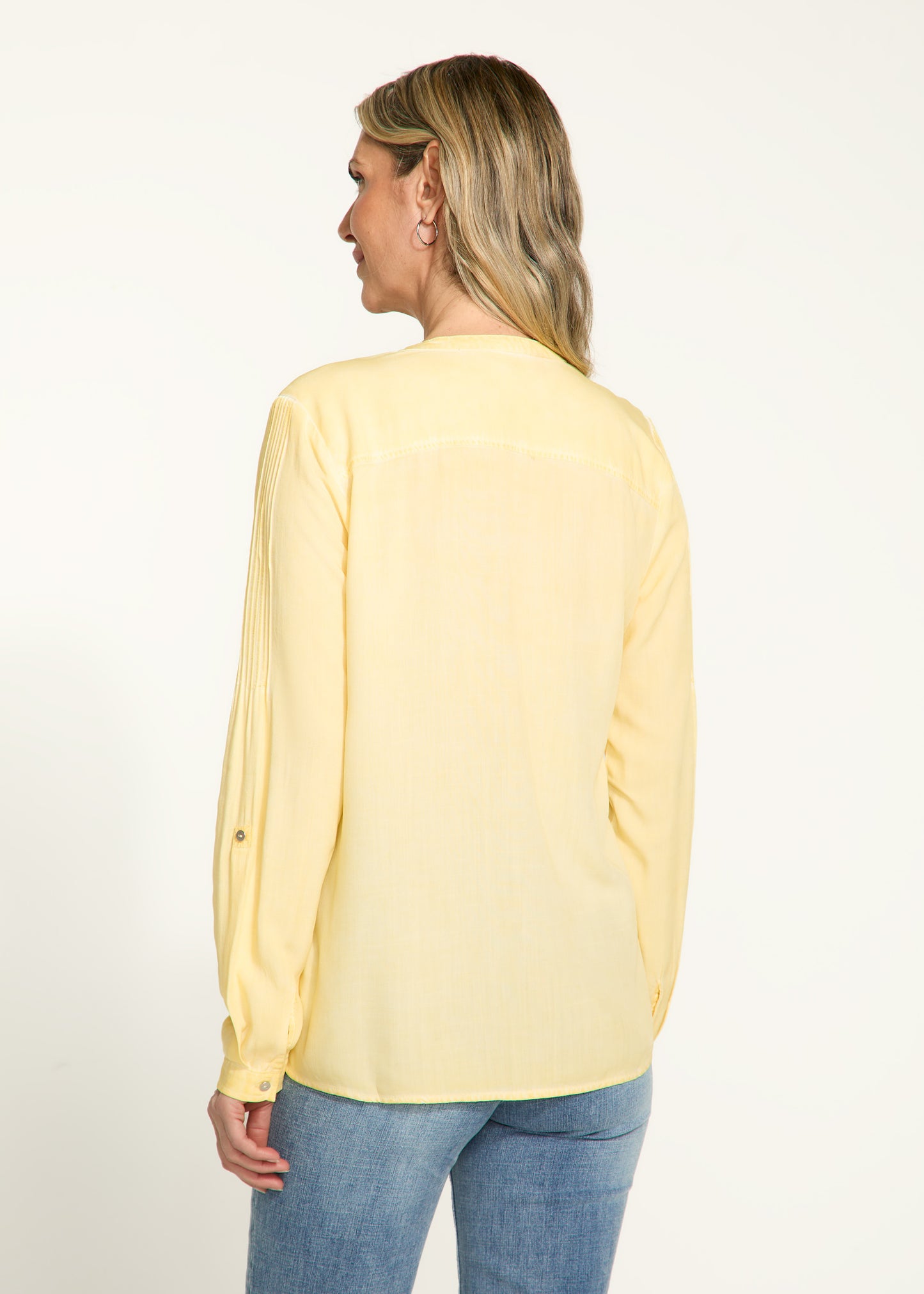 Hand Coloured Long Sleeve Top