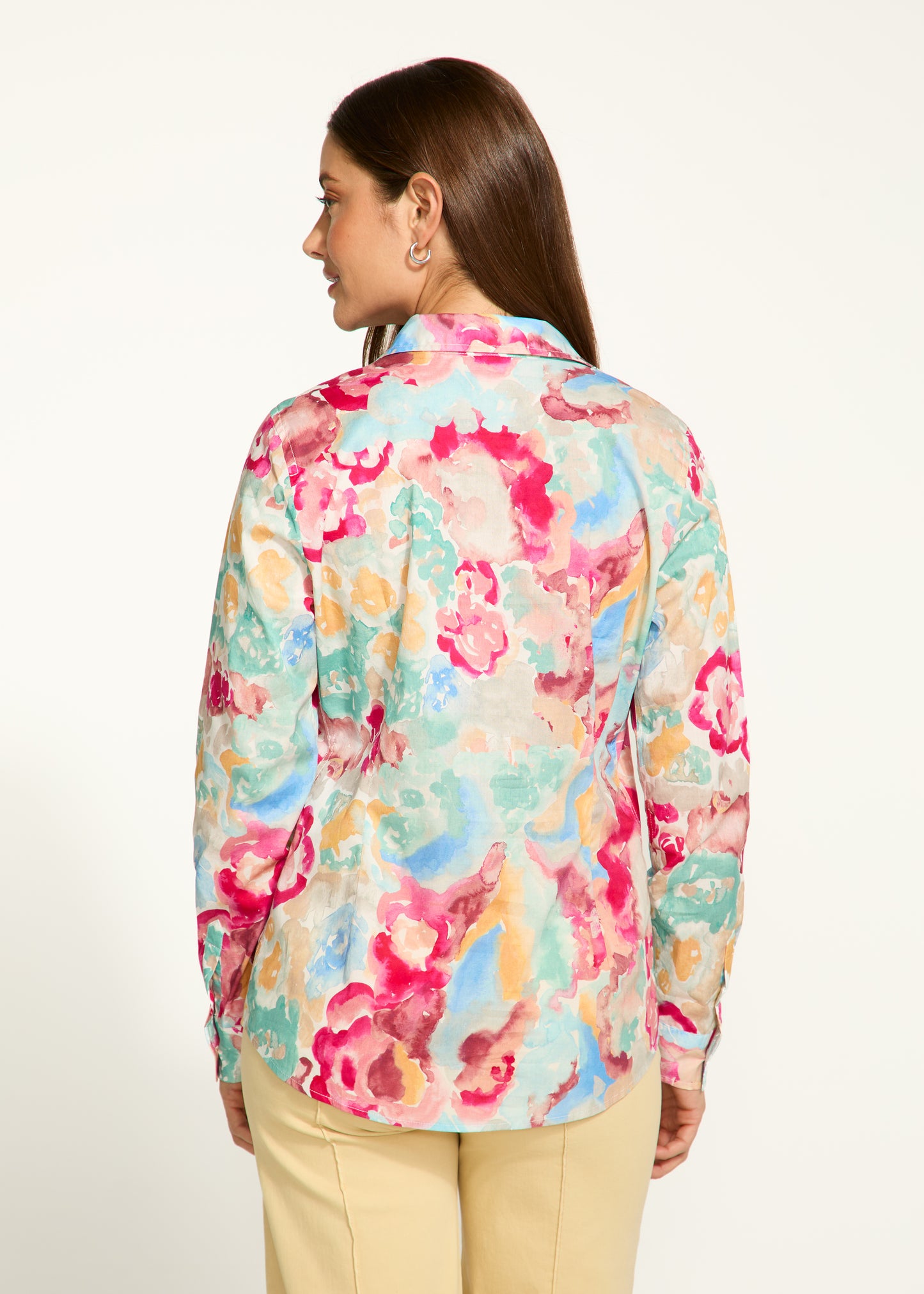 Classic Floral Print Shirt