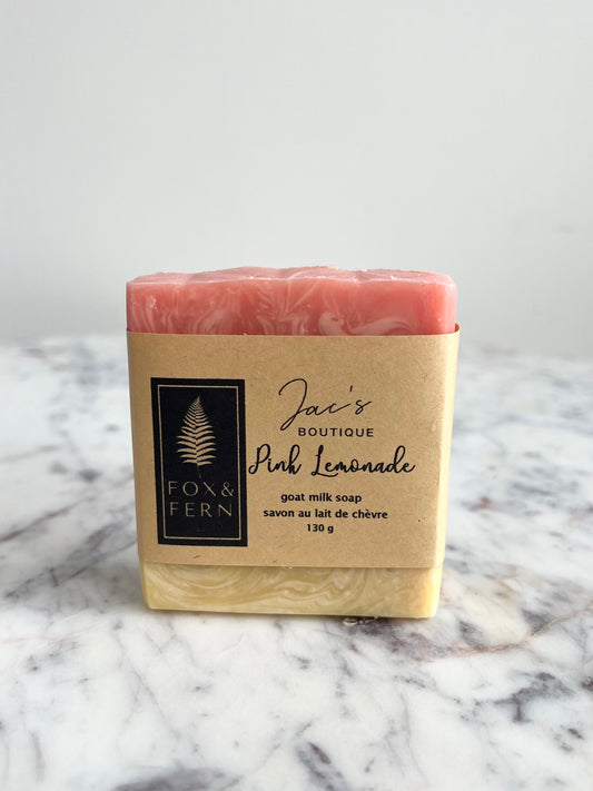 Pink Lemonade Soap - F & F x Jac's Collaboration