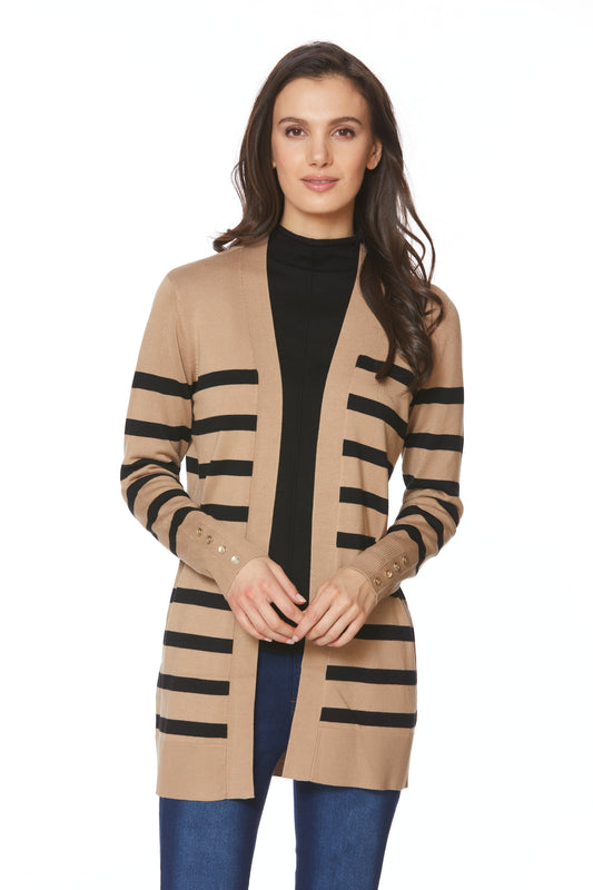 Flyaway Stripe Cardigan