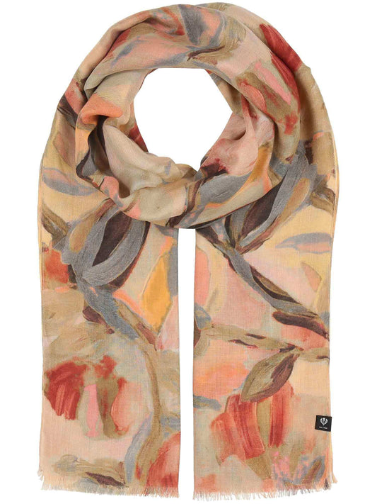 Sustainability Edition Abstract Floral Scarf