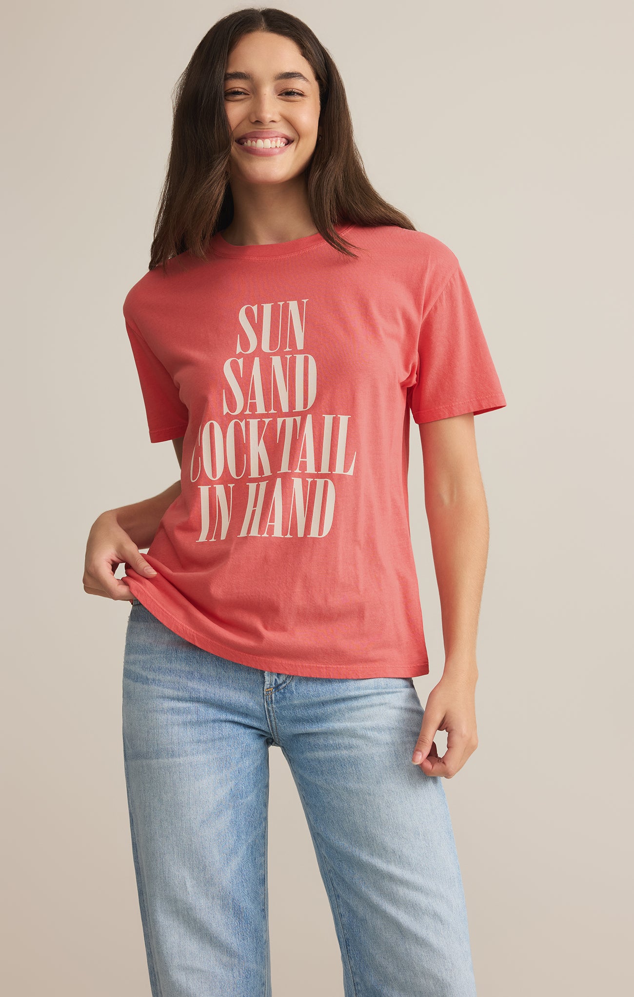 Sun & Sand Boyfriend Tee