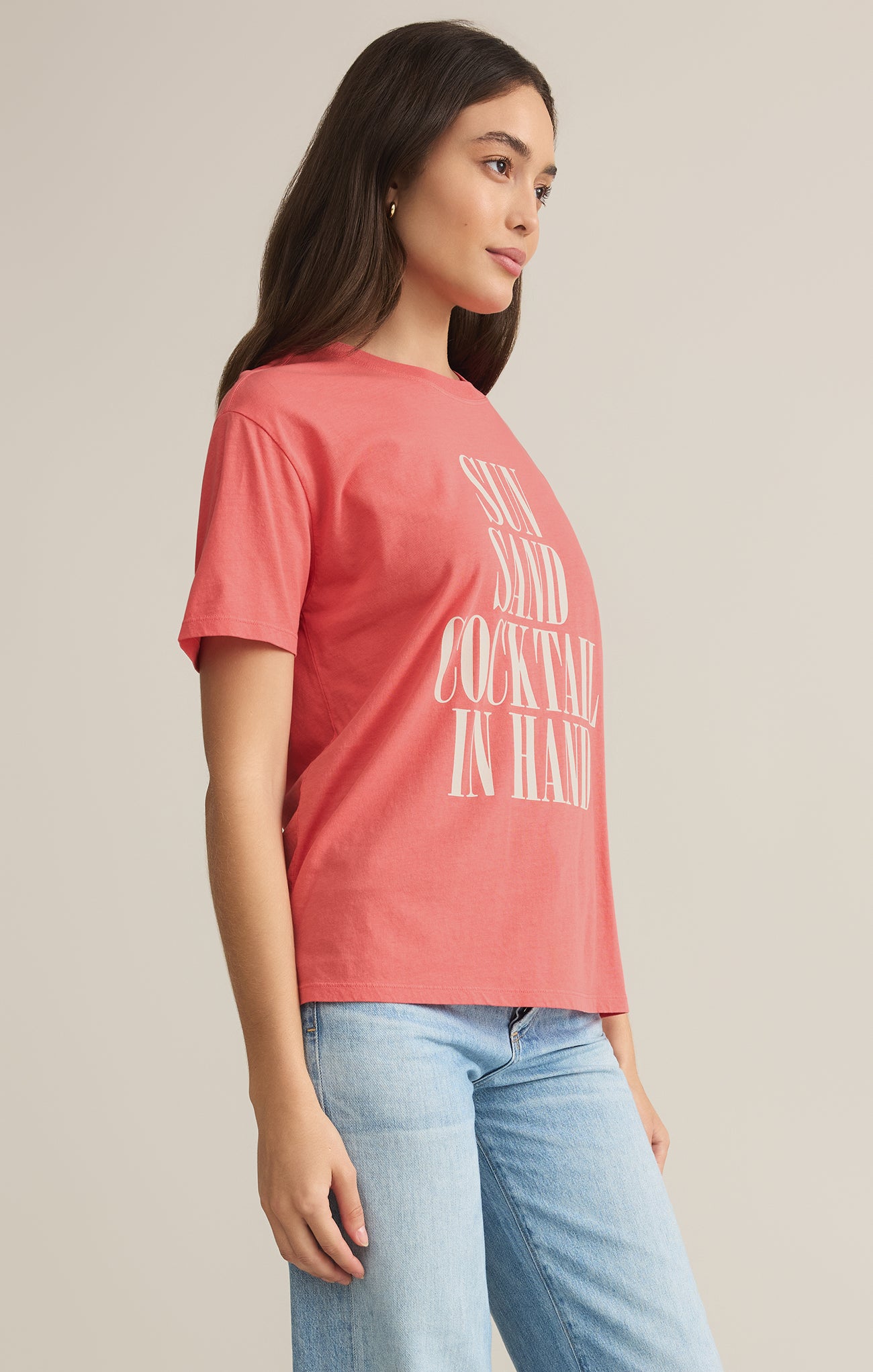 Sun & Sand Boyfriend Tee