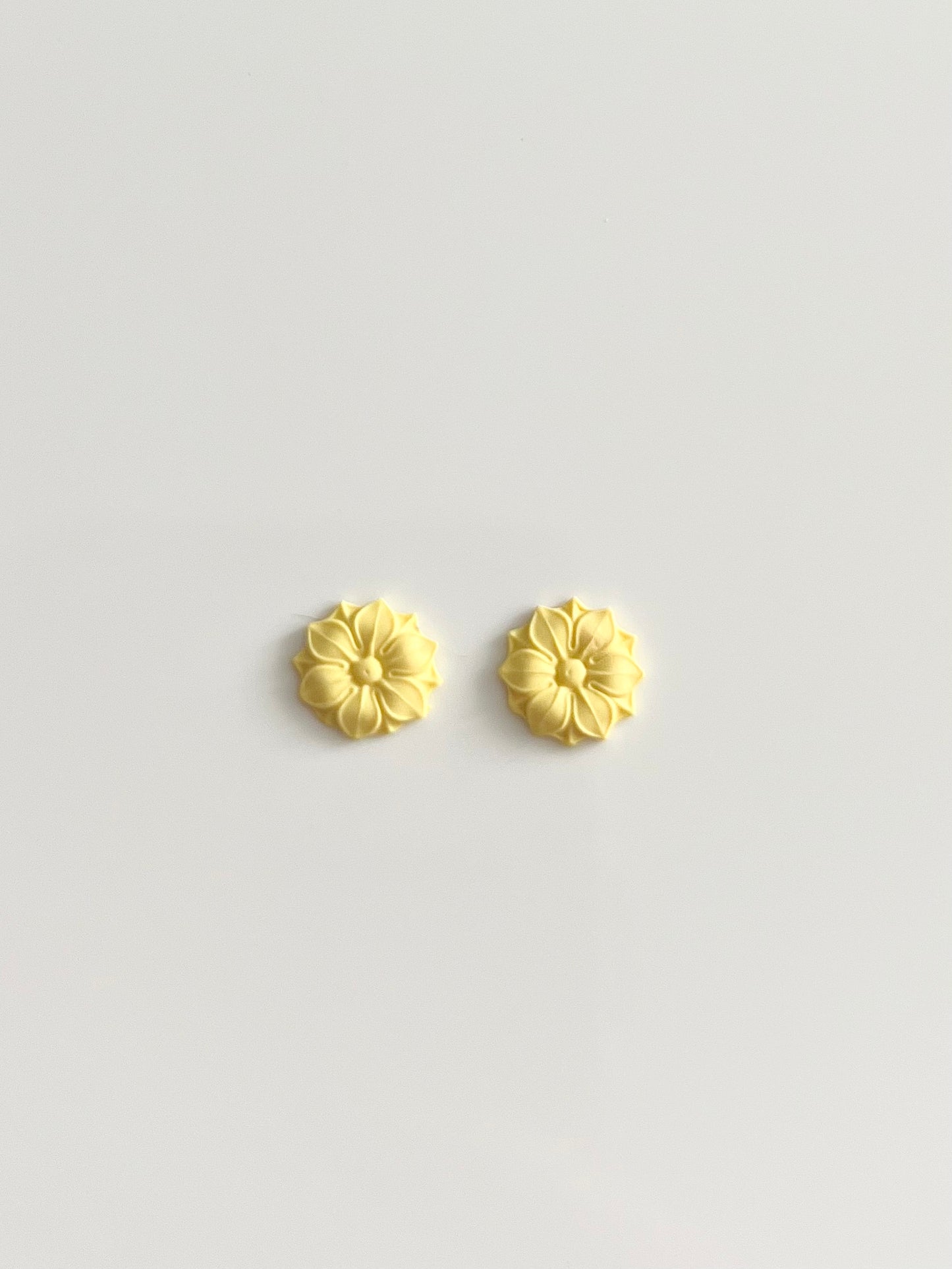 Buttercup Clay Studs