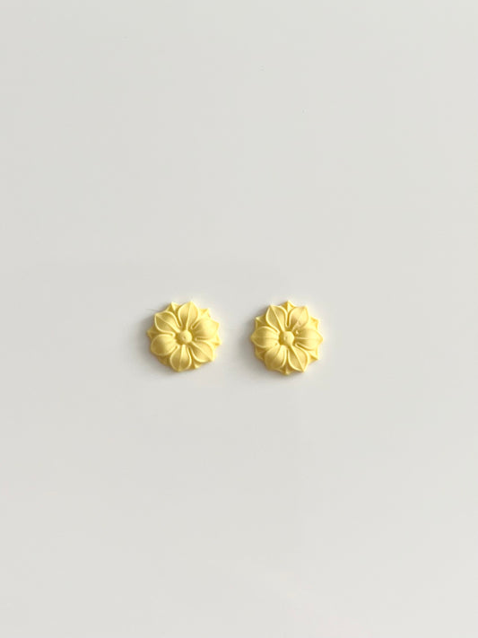 Buttercup Clay Studs