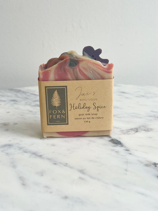 Holiday Spice Soap - F & F x Jac's Collaboration