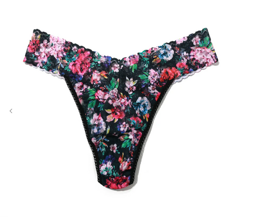 Original Rise Print Thong