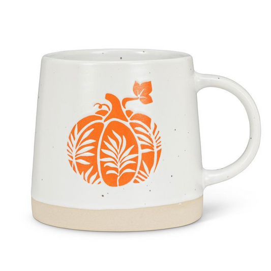 Pumpkin Stoneware Mug