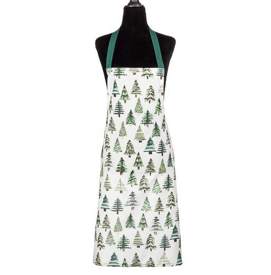 Green Simple Trees Apron