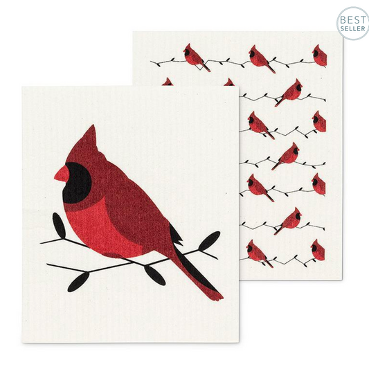 Cardinals Dish Cloth | 2pk