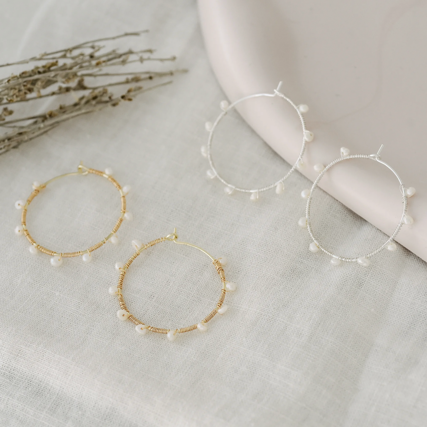 Jolie Hoop Earrings