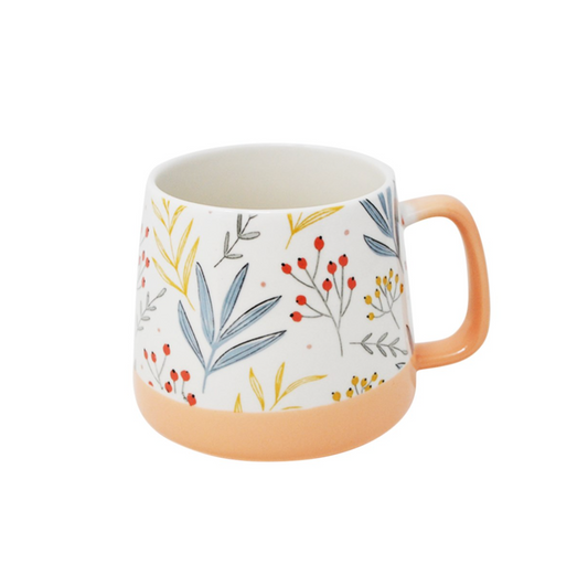 Fall Floral Coffee Mug