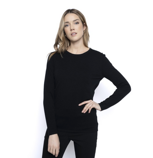 Long Sleeve Crew Neck Top