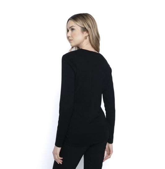 Long Sleeve Crew Neck Top