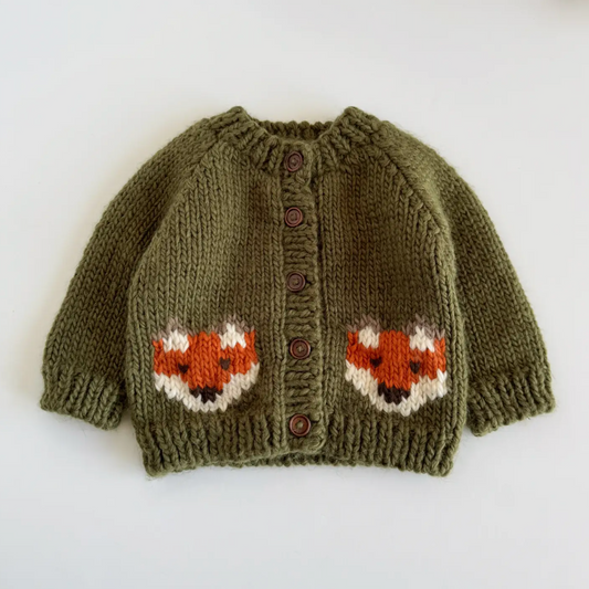 Kid’s Fox Cardigan