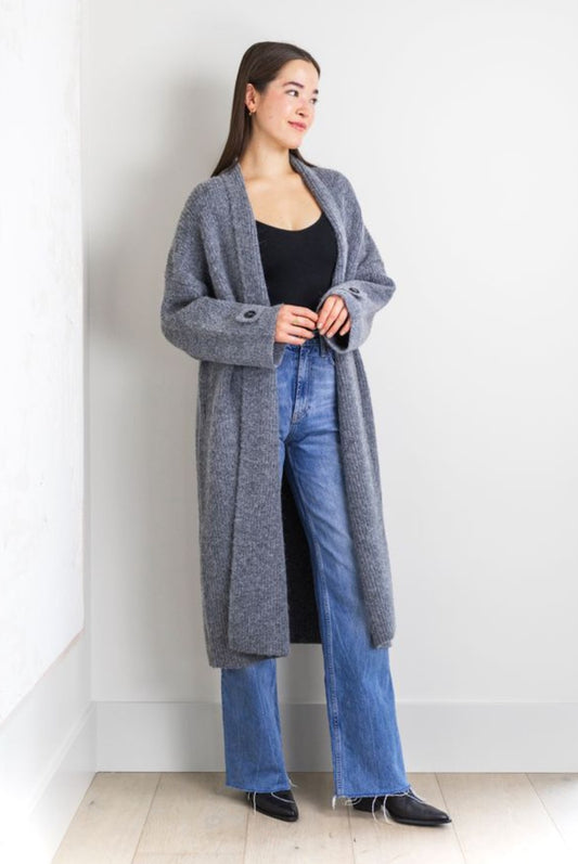 Vera Long Knit Cardigan