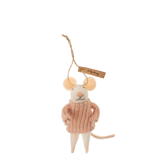 Pretty Paulina Felt Mouse