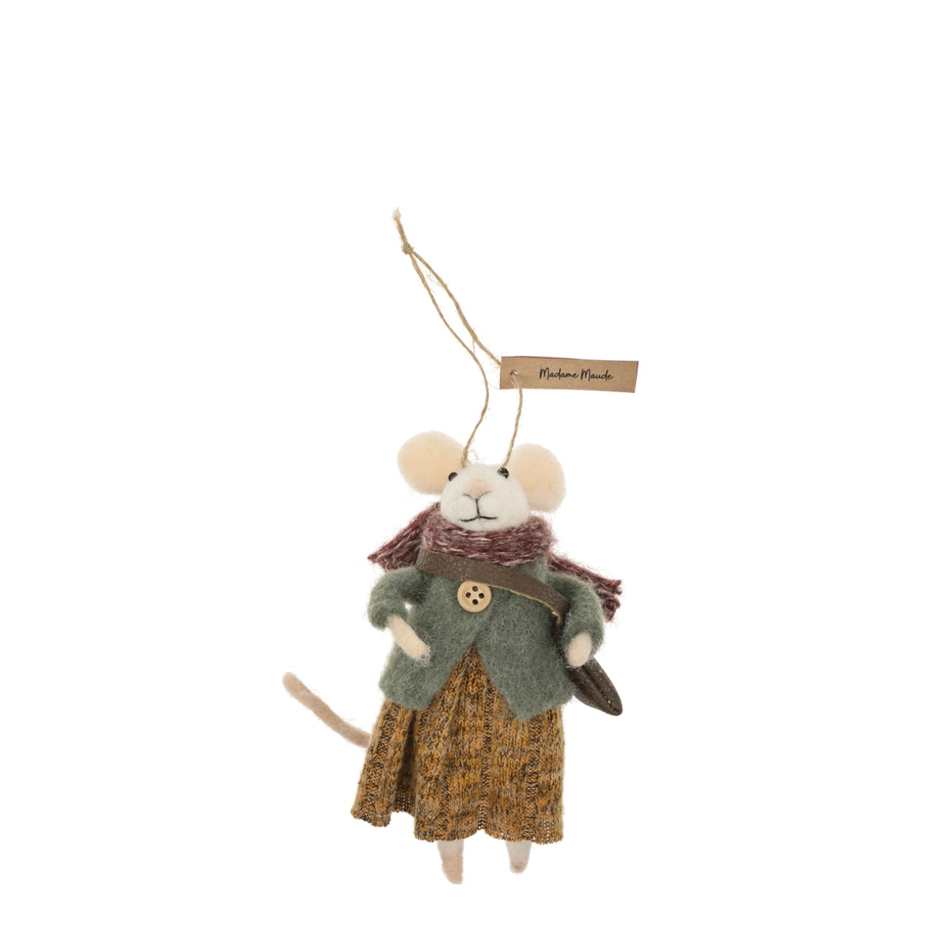 Madame Maude Felt Mouse