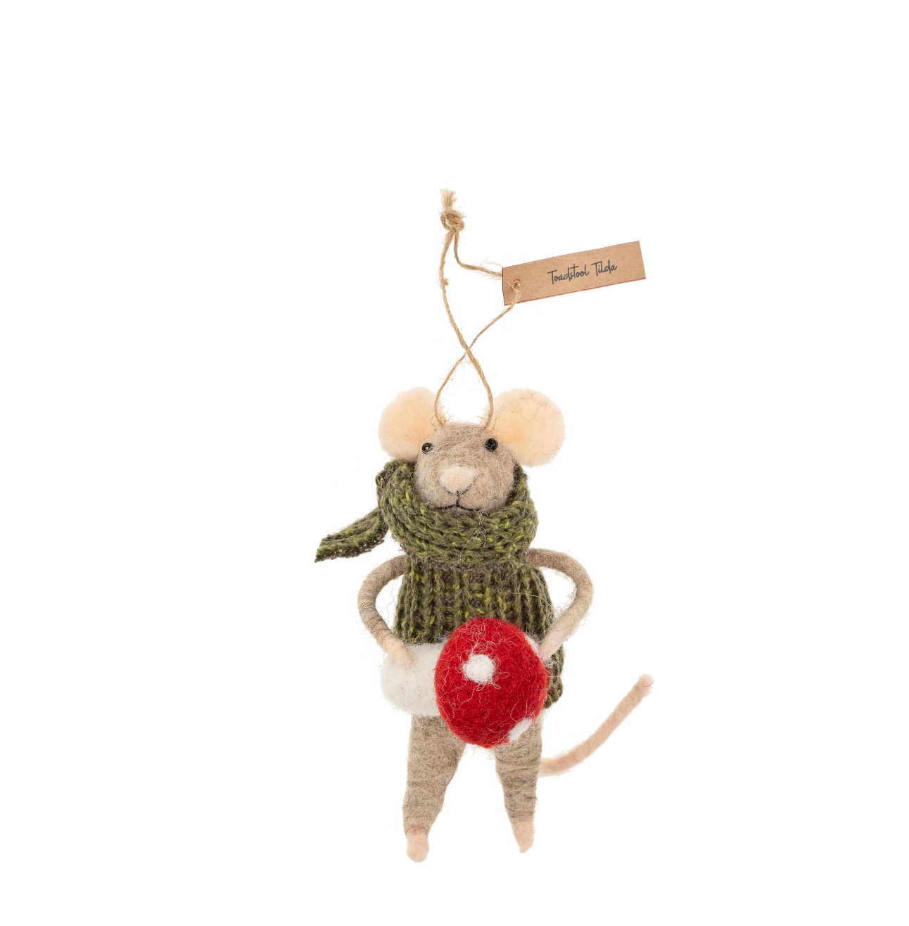 Toadstool Tilda Felt Mouse