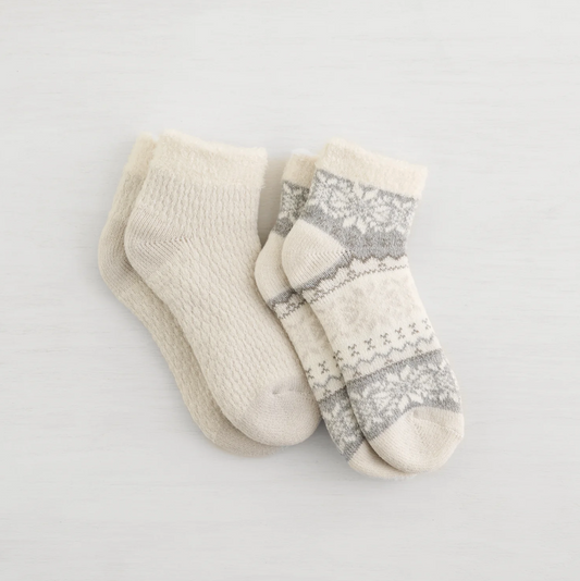 Snow Day Socks | 2 pk