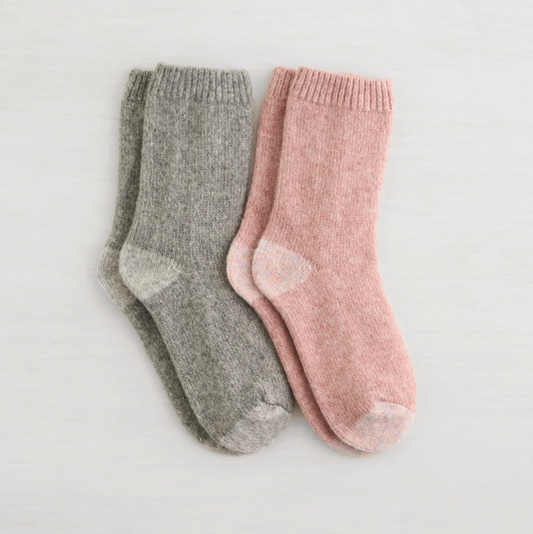 Sweater Knit Crew Socks | 2 pk