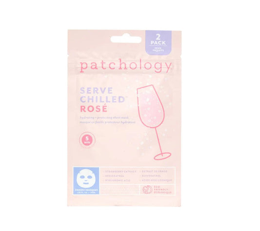 Serve Chilled Rosé Face Mask | 2pk