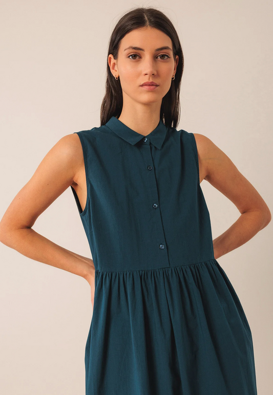 Poplin Shirt Dress