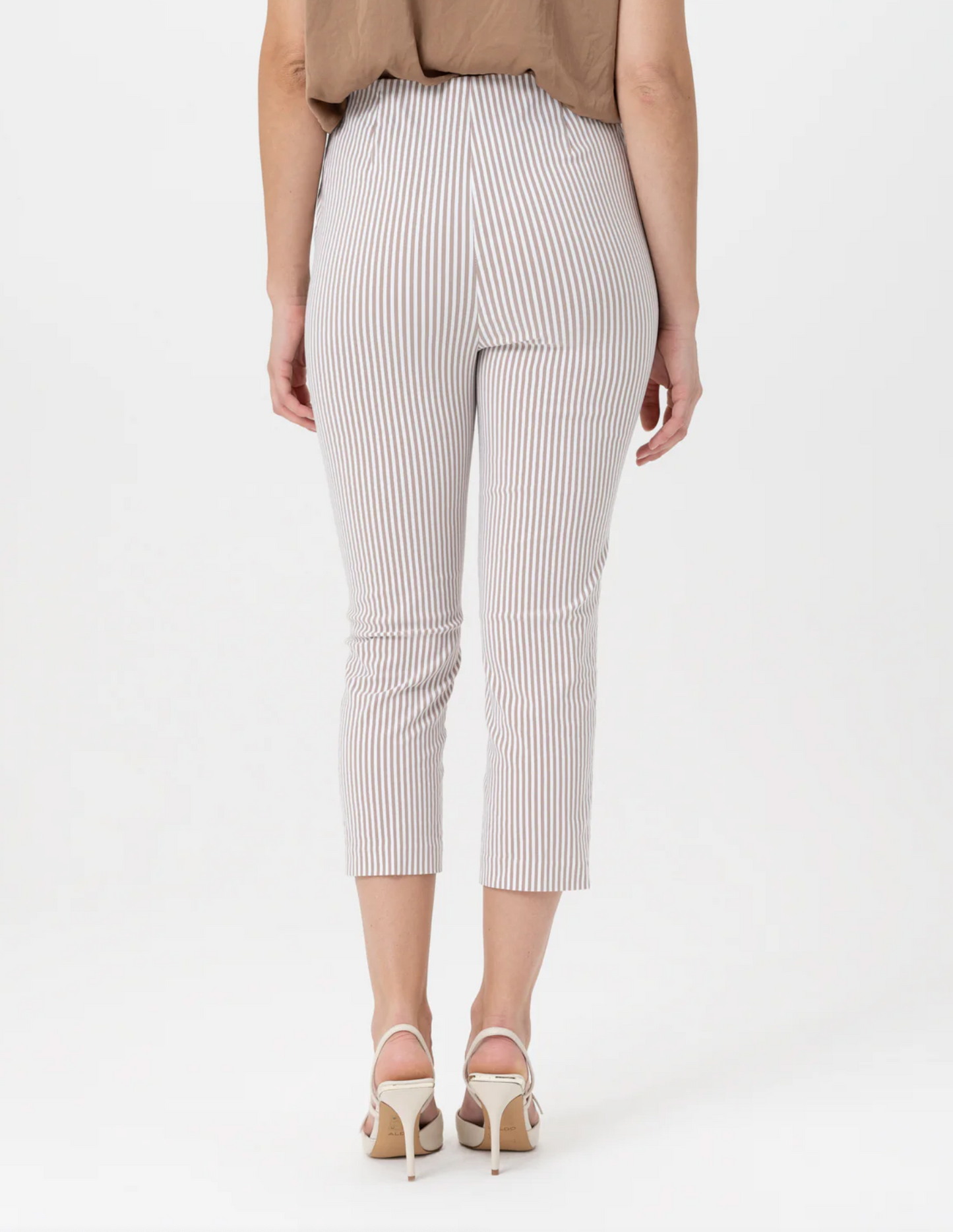 Seersucker Crop Pant