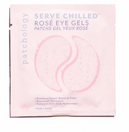 Serve Chilled Rosé Eye Gels