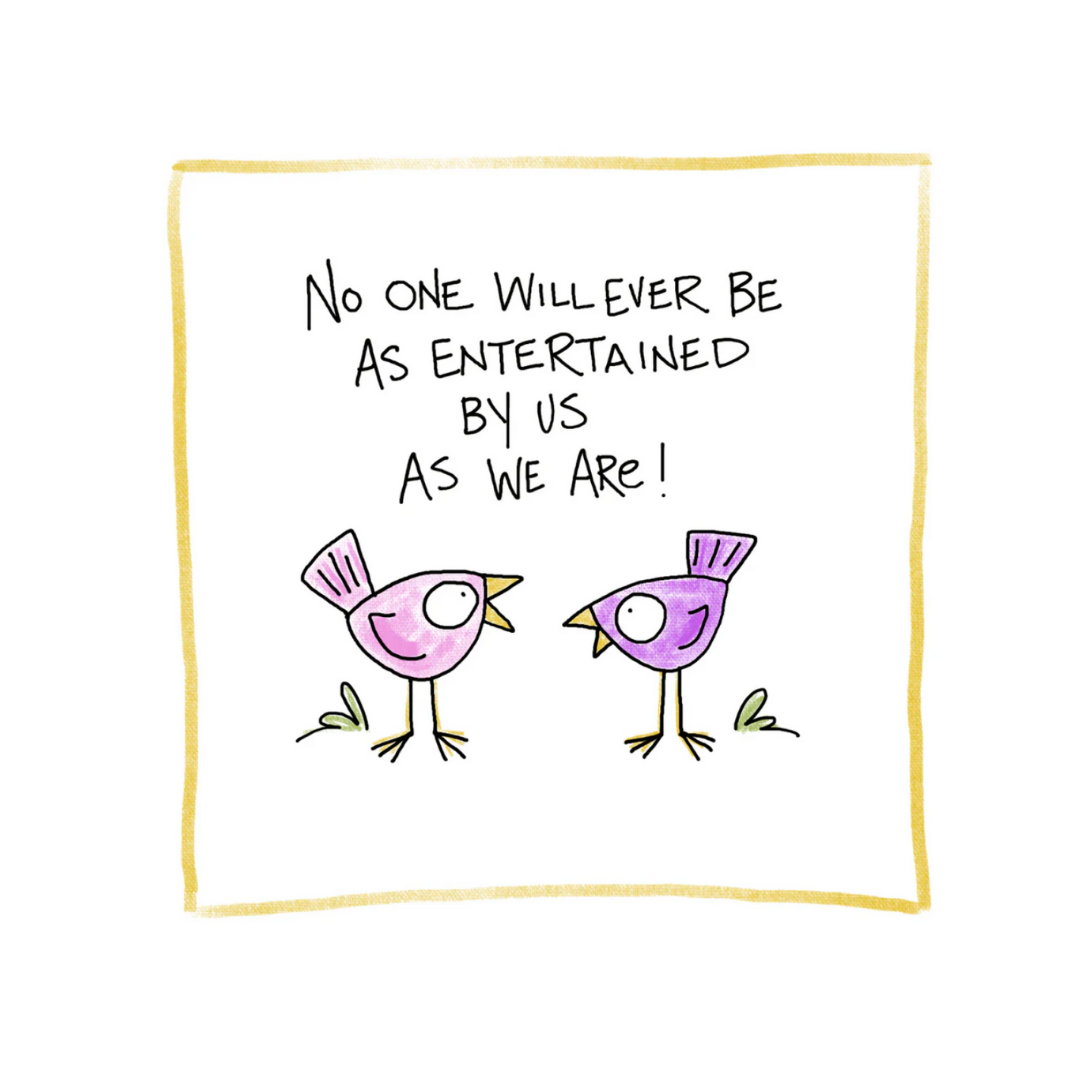 Entertained Anniversary - Greeting Card