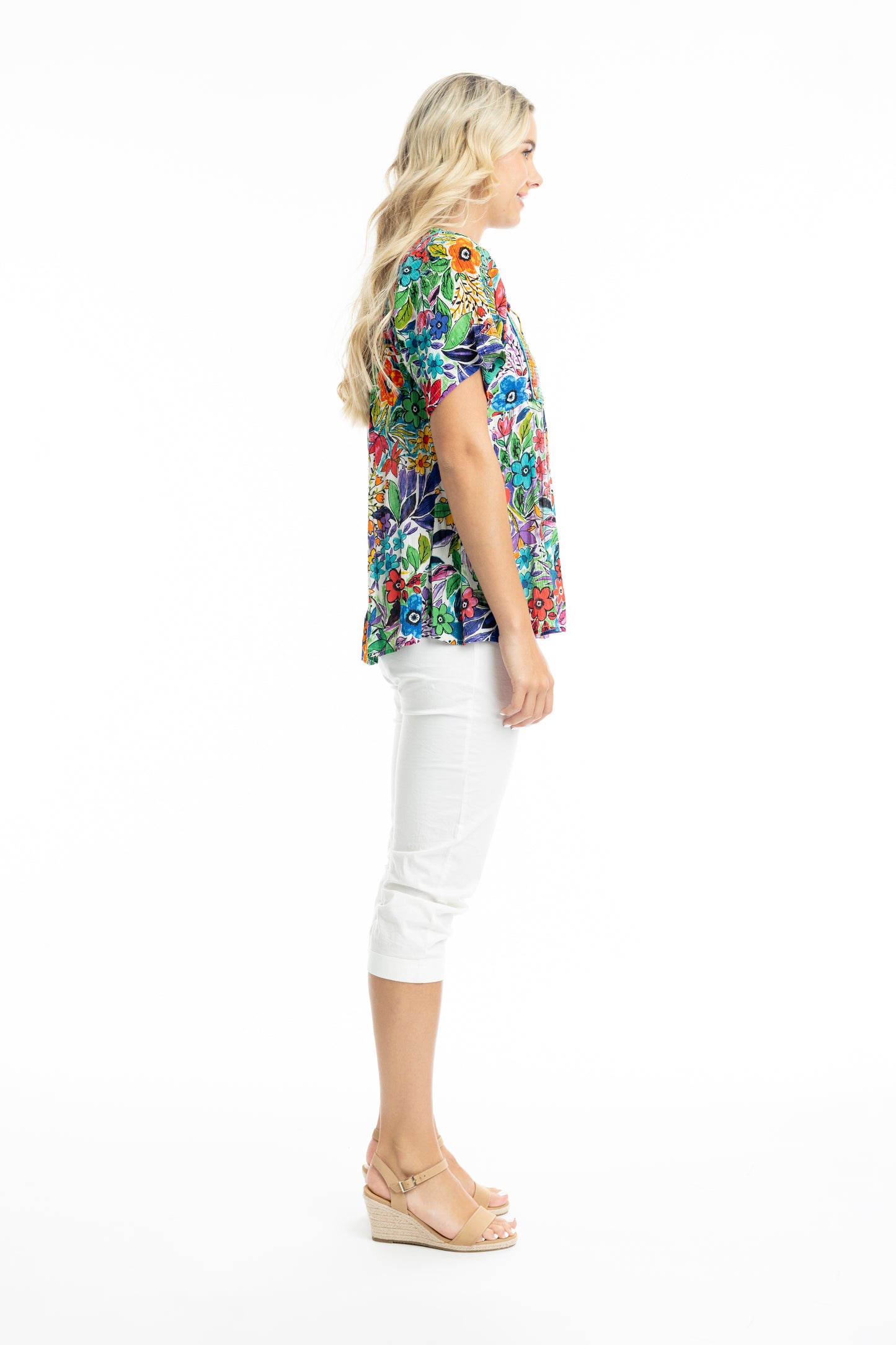 Welwyn Print Top