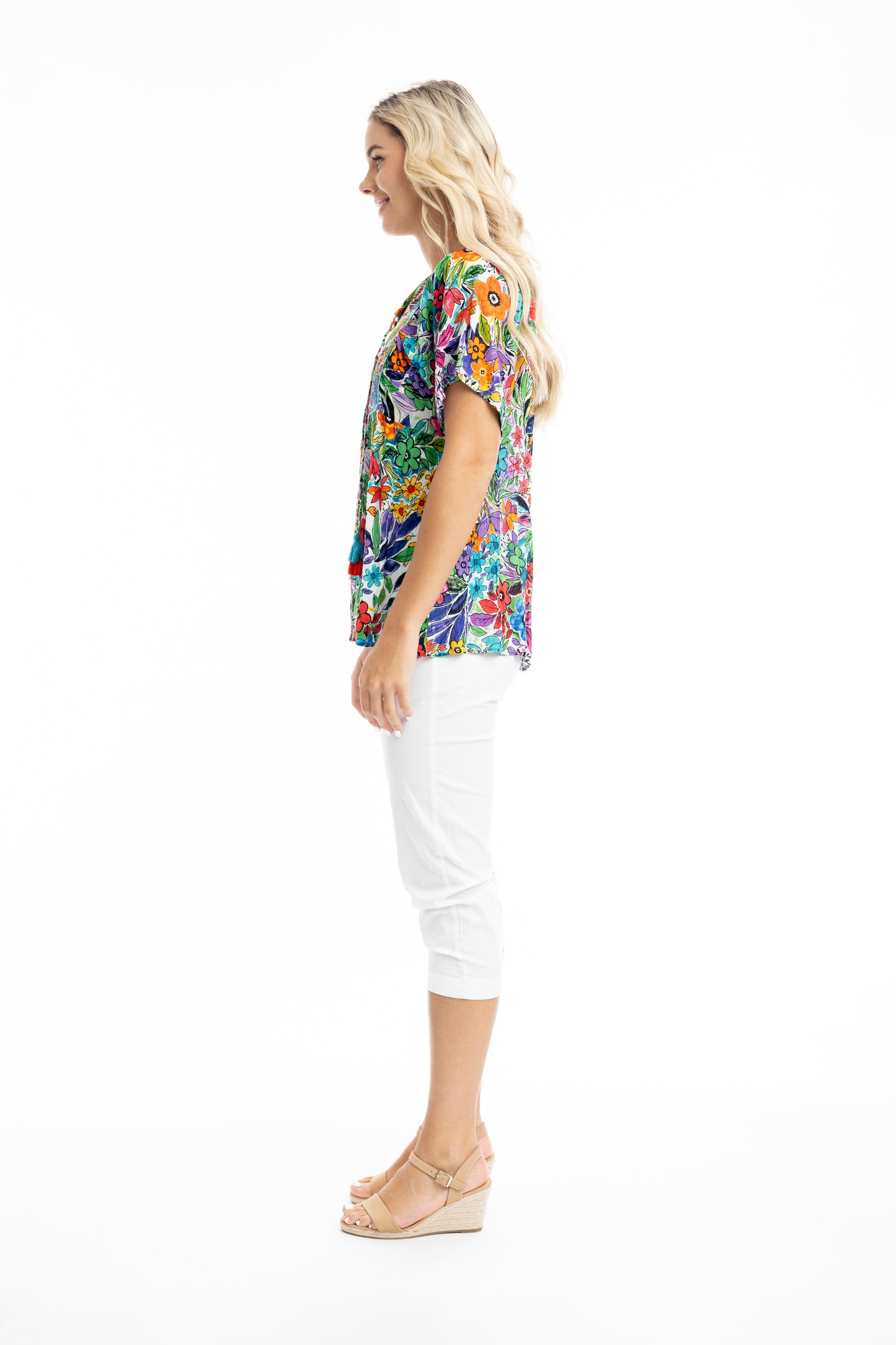 Welwyn Print Top