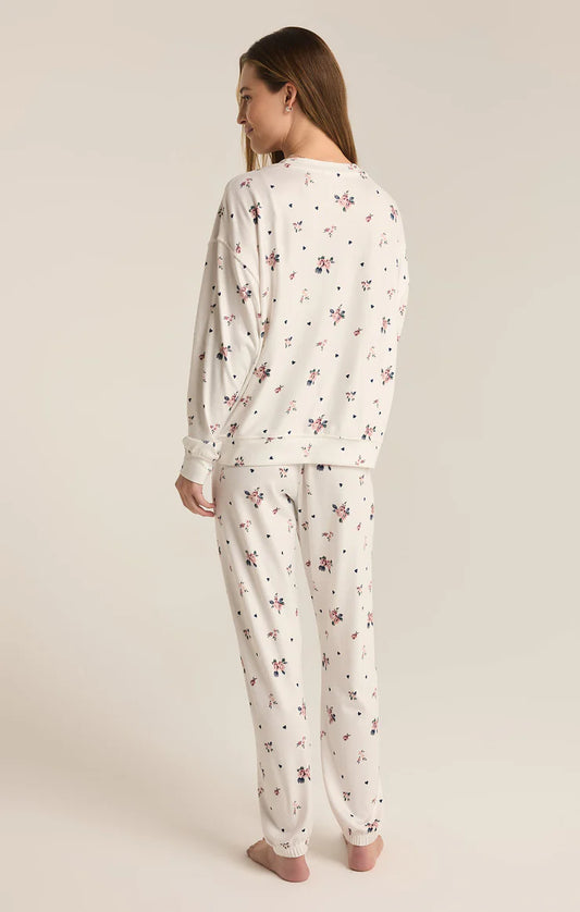 Cozy Rosebud PJ Set