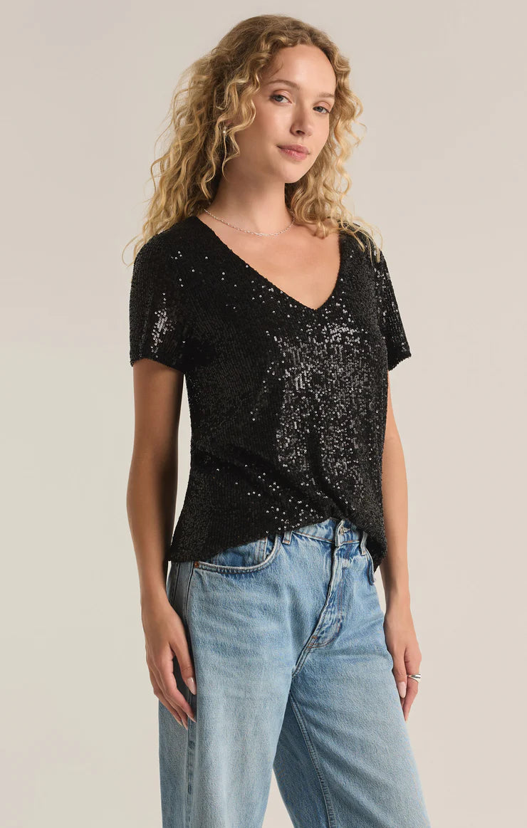 Marbella Sequin Top